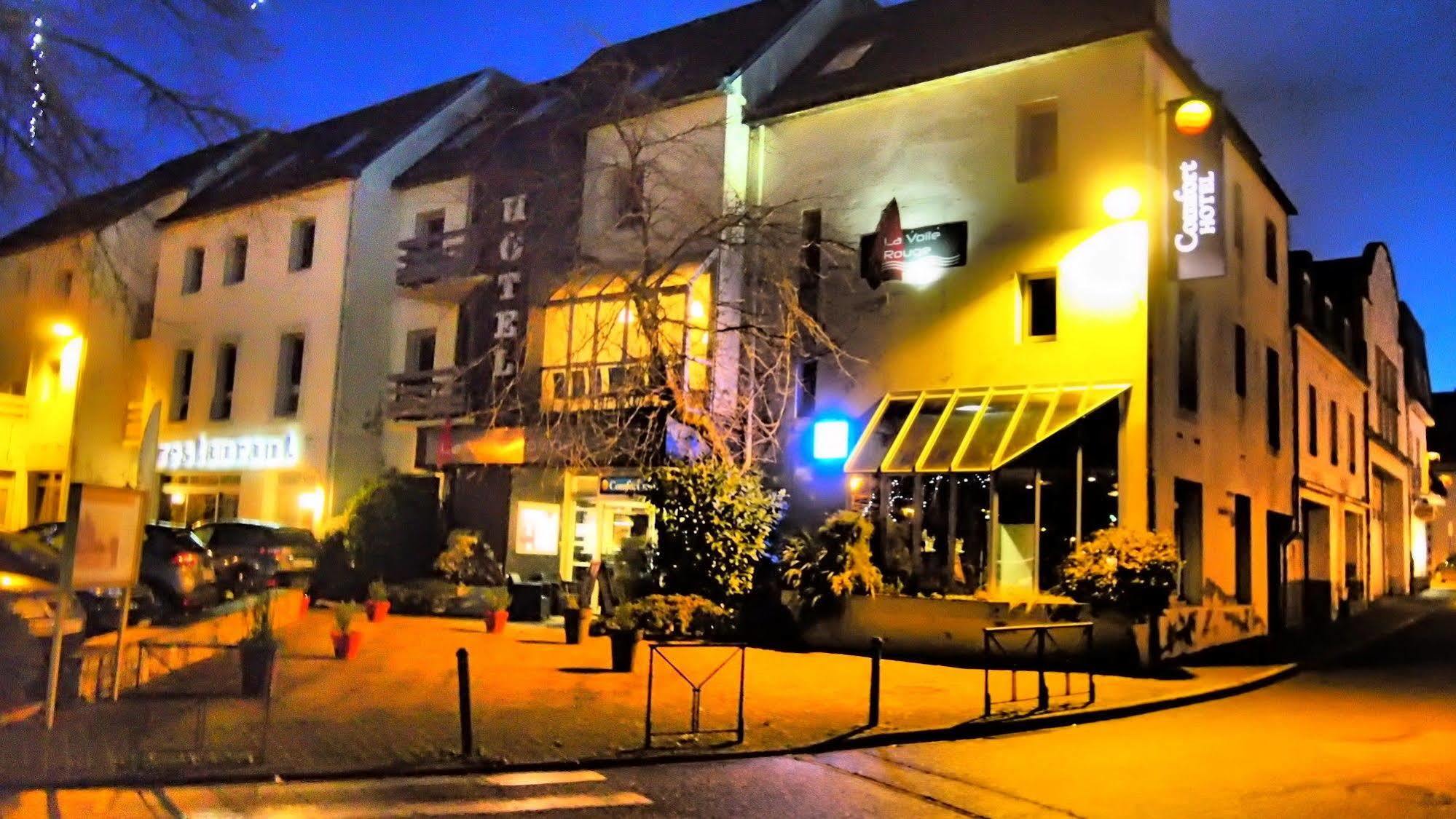 Comfort Hotel Rosporden Concarneau Exterior foto